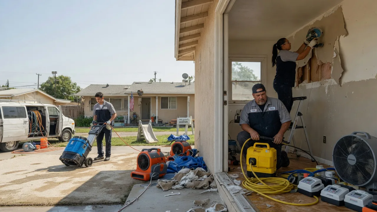 Water Damage Restoration in Visalia, CA near me